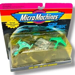 Vintage Micro Machines Star Trek: The Next Generation Collection #3 set